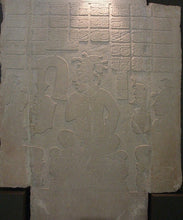 Load image into Gallery viewer, Aztec Mayan Tablet of Slaves fragment table or wall Sculpture plaque 5&quot; www.Neo-Mfg.com Home decor
