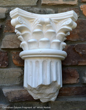 Load image into Gallery viewer, Roman Greek Wall Corinthian Column plaque Fragment relief www.Neo-Mfg.com 16&quot; each
