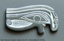 Load image into Gallery viewer, Egyptian Udjat Eye of Horus fragment sculpture carving art 6.25" www.Neo-Mfg.com home decor museum replica
