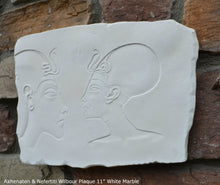 Load image into Gallery viewer, History Egyptian Akhenaten &amp; Nefertiti Wilbour Plaque Artifact Sculpture 11&quot; www.Neo-Mfg.com home decor m12
