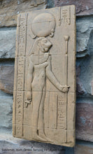 Load image into Gallery viewer, History Egyptian Sekhmet Kom Ombo Temple Sculptural wall relief www.Neo-Mfg.com 14"

