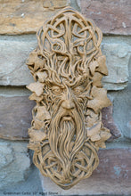 Load image into Gallery viewer, Nature Greenman Celtic Green man wall relief www.Neo-Mfg.com 10&quot; j17
