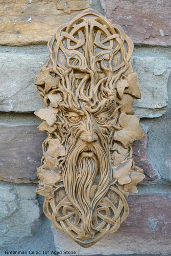Nature Greenman Celtic Green man wall relief www.Neo-Mfg.com 10