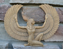 Load image into Gallery viewer, Egyptian Isis Figure wall Sculpture Statue plaque www.Neo-Mfg.com 10&quot; home decor p5
