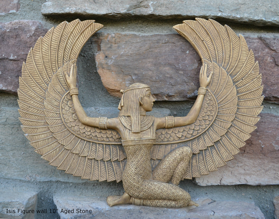 Egyptian Isis Figure wall Sculpture Statue plaque www.Neo-Mfg.com 10
