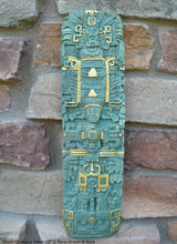 Load image into Gallery viewer, History Aztec Maya Artifact Carved Otum Quirigua Stela Sun Stone Sculpture Statue 15&quot; Tall www.Neo-Mfg.com
