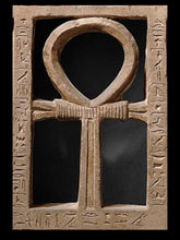 Load image into Gallery viewer, Egyptian Senebef Ankh Sculpture carving wall plaque 9&quot; www.Neo-Mfg.com home decor d28
