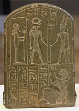 Load image into Gallery viewer, Egyptian votive stele of Chia scribe &amp; treasurer of Ramses II Sculpture Statue Fragment 6.5&quot; Tall www.Neo-Mfg.com
