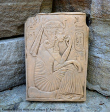 Load image into Gallery viewer, Egyptian Ramesses Ramses II child stele wall plaque Sculpture museum reproduction art 6" www.Neo-Mfg.com home decor
