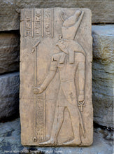 Load image into Gallery viewer, History Egyptian Horus Kom Ombo Temple Sculptural wall relief www.Neo-Mfg.com 11" e5

