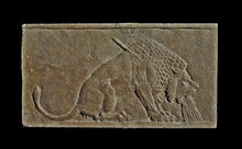 Load image into Gallery viewer, Assyrian Dying Lion Sculpture museum reproduction art 12&quot; www.Neo-Mfg.com home decor relief e25
