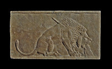 Load image into Gallery viewer, Assyrian Dying Lion Sculpture museum reproduction art 12&quot; www.Neo-Mfg.com home decor relief e25
