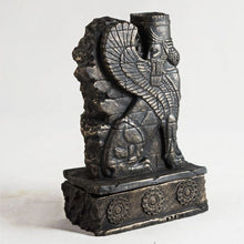 Load image into Gallery viewer, Historical Assyrian Shedu Persian winged bull Guardian of Persepolis relief sculpture ancient replica Sculpture www.Neo-Mfg.com 7&quot;
