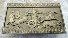 Load image into Gallery viewer, Assyrian Ashurnasirpal II hunting lions Carving sculpture wall plaque 27&quot; www.Neo-Mfg.com
