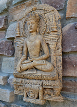 Load image into Gallery viewer, Asia Angkor buddha murda artifact wall sculpture statue 16&quot; www.NEO-MFG.com
