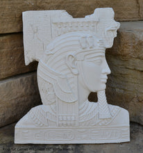 Load image into Gallery viewer, Egyptian King Tut Cameo Fragment Sculptural wall relief plaque www.Neo-Mfg.com 11&quot; h14
