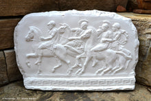 Load image into Gallery viewer, Roman Greek 4 horseman Artifact Carved Sculpture Statue www.Neo-Mfg.com 15&quot;
