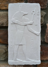 Load image into Gallery viewer, History Egyptian Anubis Temple Osiris Sculptural wall relief www.Neo-Mfg.com 11&quot; e4
