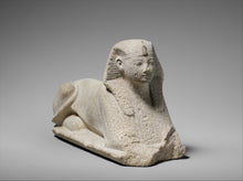 Load image into Gallery viewer, History Egyptian Amenhotep II Sphinx Sculpture Statue www.Neo-mfg.com 7.5&quot; Museum reproduction
