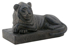 Load image into Gallery viewer, History Egyptian Lions of Nectanebo Statue Sculpture www.NEO-MFG.com 5.5&quot;
