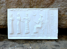 Load image into Gallery viewer, Historical Assyrian Sumerian Ur-Nammu Governor Cylinder Seal wall Sculpture www.Neo-Mfg.com Mesopotamia Cy2
