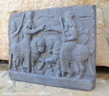 Load image into Gallery viewer, Assyrian Persian investitures of Ardashir I Artifact Carved Sculpture Statue 5&quot; ww.Neo-Mfg.com Home decor g5

