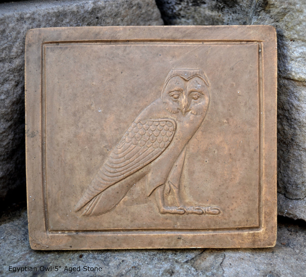 History Egyptian Owl Sculptural wall relief www.Neo-Mfg.com 5