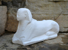 Load image into Gallery viewer, History Egyptian Amenhotep II Sphinx Sculpture Statue www.Neo-mfg.com 7.5&quot; Museum reproduction
