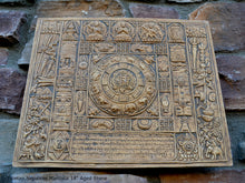 Load image into Gallery viewer, Asia Tibetan Nepalese Mandala Plaque Sculpture 14&quot; Wide www.Neo-Mfg.com Tibet home decor

