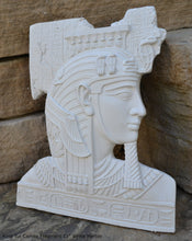 Load image into Gallery viewer, Egyptian King Tut Cameo Fragment Sculptural wall relief plaque www.Neo-Mfg.com 11&quot; h14
