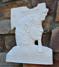 Load image into Gallery viewer, Egyptian King Tut Cameo Fragment Sculptural wall relief plaque www.Neo-Mfg.com 11&quot; h14
