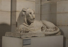Load image into Gallery viewer, History Egyptian Lions of Nectanebo Statue Sculpture www.NEO-MFG.com 5.5&quot;
