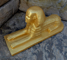 Load image into Gallery viewer, History Egyptian Sphinx of Gaza Sculpture Statue www.Neo-mfg.com 15&quot; Museum quality reproduction
