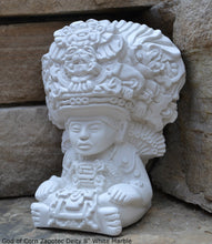 Load image into Gallery viewer, History Aztec Maya Mesoamerica God of Corn Zapotec Deity Vessel Sculpture Statue www.Neo-Mfg.com 8&quot;
