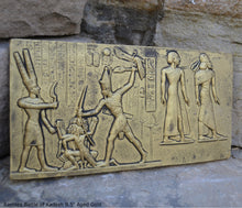 Load image into Gallery viewer, Egyptian Ramesses Ramses smiting Enemies Battle of Kadesh 9.5&quot; www.Neo-Mfg.com Museum Reproduction j15
