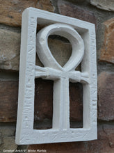 Load image into Gallery viewer, Egyptian Senebef Ankh Sculpture carving wall plaque 9&quot; www.Neo-Mfg.com home decor d28
