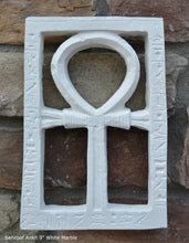 Load image into Gallery viewer, Egyptian Senebef Ankh Sculpture carving wall plaque 9&quot; www.Neo-Mfg.com home decor d28
