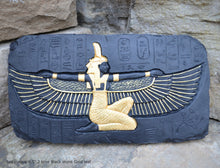 Load image into Gallery viewer, History Egyptian ISIS Sculptural wall relief plaque Neo-Mfg 9.5&quot; e28
