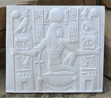 Load image into Gallery viewer, Egyptian HEH God Of Infinity Tutankhamen Fragment Plaque Wall Frieze 17&quot; www.NEO-MFG.com
