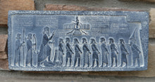 Load image into Gallery viewer, Assyrian Persian Behistun Inscription Darius the Great art Sculpture wall plaque relief 14" www.Neo-Mfg.com L10
