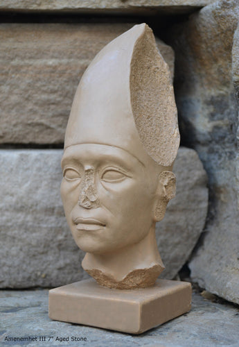 History Egyptian Amenemhet III Statue Sculpture Bust www.NEO-MFG.com 7