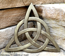 Load image into Gallery viewer, Celtic decor Trinity Knot Wall Plaque sculpture Irish www.Neo-Mfg.com 12&quot; p11
