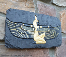 Load image into Gallery viewer, History Egyptian ISIS Sculptural wall relief plaque Neo-Mfg 9.5&quot; e28
