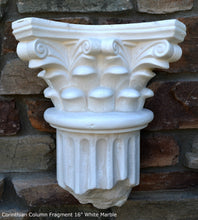 Load image into Gallery viewer, Roman Greek Wall Corinthian Column plaque Fragment relief www.Neo-Mfg.com 16" each

