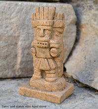 Load image into Gallery viewer, Aztec Mayan Tlaloc Rain God Artifact Carved Sculpture Statue mini www.Neo-Mfg.com Tlāloc
