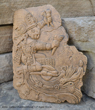 Load image into Gallery viewer, History Aztec Maya Chalchiuhtlicue Artifact Carved Rite Sun Stone Sculpture Statue 11&quot; Tall www.Neo-Mfg.com Codex m7

