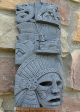 Load image into Gallery viewer, History Aztec Maya Artifact mask Chacmool Sculpture Statue 8.5" Tall www.Neo-Mfg.com home decor art
