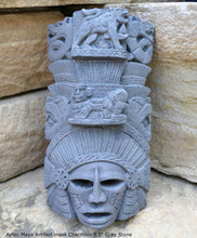 Load image into Gallery viewer, History Aztec Maya Artifact mask Chacmool Sculpture Statue 8.5&quot; Tall www.Neo-Mfg.com home decor art
