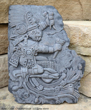 Load image into Gallery viewer, History Aztec Maya Chalchiuhtlicue Artifact Carved Rite Sun Stone Sculpture Statue 11&quot; Tall www.Neo-Mfg.com Codex m7
