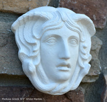 Load image into Gallery viewer, Medusa Greek Sculptural Wall relief www.Neo-Mfg.com 5.5&quot; home decor art
